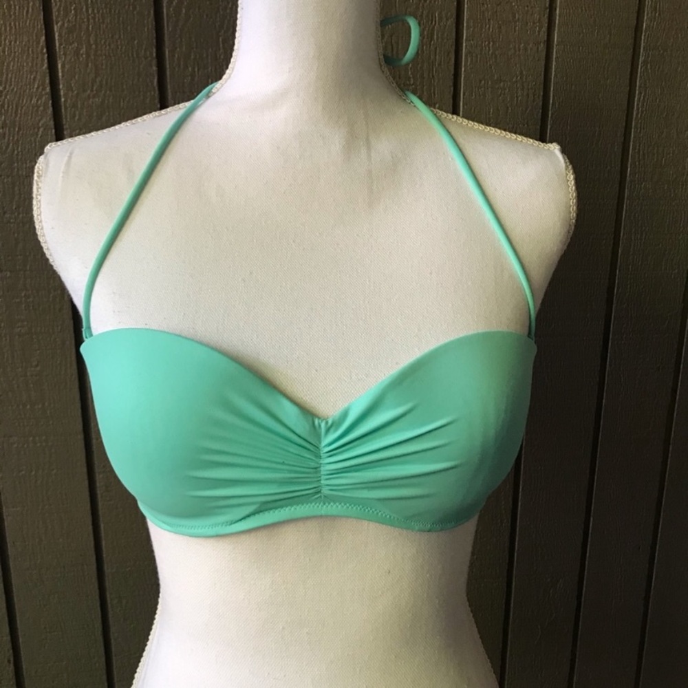 Victoria’s Secret Green Mint Bikini Top Size Small